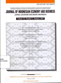 Journal of Indonesian Economy and Business