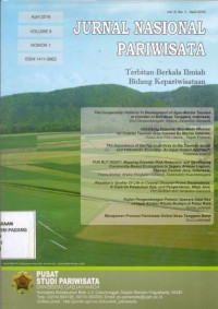 Image of Jurnal Nasional Pariwisata