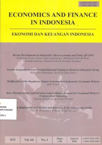 Economics and Finance in Indonesia