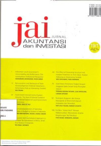 JAI; Jurnal Akuntansi dan Investasi