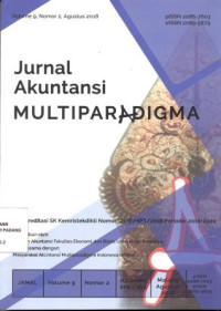 Image of Jurnal Akuntansi Multiparadigma