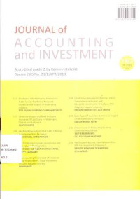 Journal of Accounting and Investment