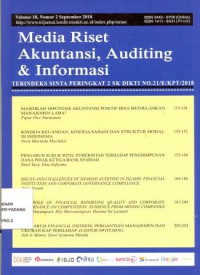 Image of Media Riset Akuntansi, Auditing dan Informasi
