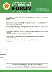 Image of Journal of The Civil Engineering Forum
