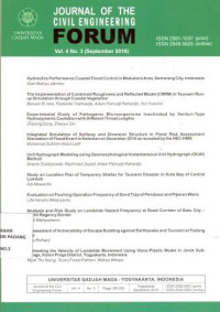 Journal of The Civil Engineering Forum