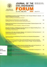 Journal of the Civil Engineering Forum