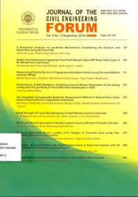 Journal of the Civil Engineering Forum