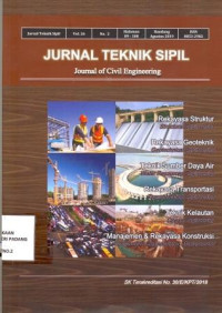 Image of Jurnal Teknik Sipil; Journal of Civil Engineering
