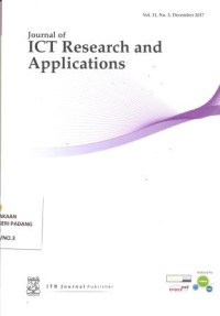 Journal of ICT Research and Applications