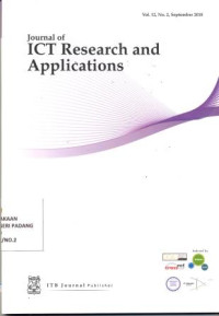 Journal of ICT Research and Applications