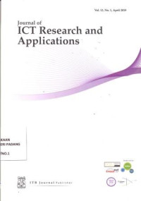 Journal of ICT Research and Applications