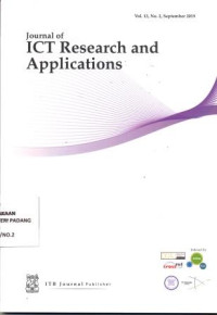 Journal of ICT Research and Applications