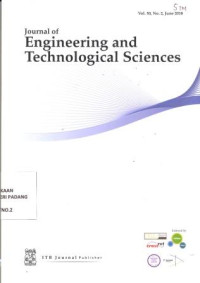 Journal of Engineering and Technological Sciences