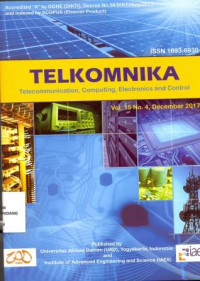 Image of Telkomnika : Telecommunication, Computing, Electronics and Control