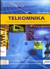 Telkomnika: Telecommunication, Computing, Electronics and Control