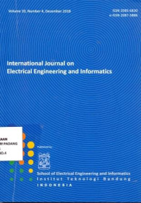 Image of International Journal on Electrical Engineering and Informatics