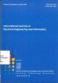 Image of International Journal on Electrical Engineering and Informatics