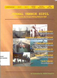 Image of Jurnal Teknik Sipil