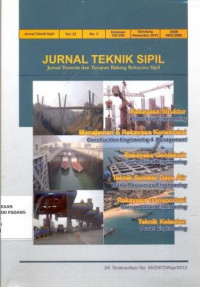 Image of jurnal teknik sipil