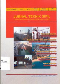 Image of Jurnal Teknik Sipil