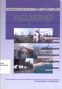 Jurnal Teknik Sipil: Jurnal Teoritis dan Terapan Bidang Rekayasa Sipil