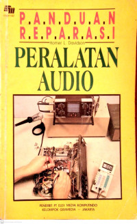 Image of Panduan Reparasi Peralatan Audio