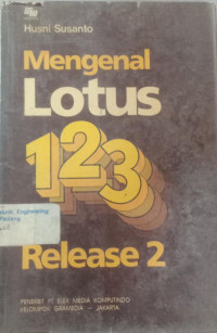 Image of Mengenal Lotus 123 Release 2