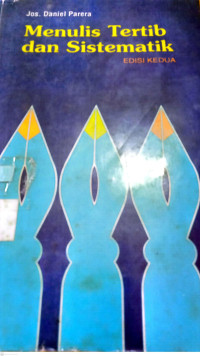 Image of Menulis Tertib Dan Sistematik Ed.2