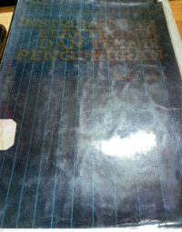 Image of Instrumentasi Elektronik Dan Teknik Pengurangan