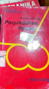 Prinsip-Prinsip Perpindahan Panas