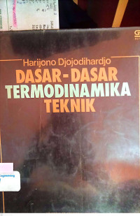 Image of Dasar-Dasar Termodinamika Teknik