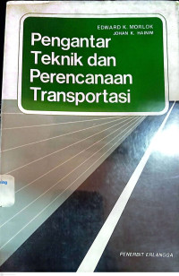 Image of Pengantar Teknik Dan Perencanaan Transportasi
