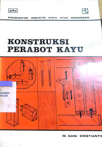 Image of Konstruksi Perabot Kayu
