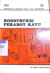 Konstruksi Perabot Kayu