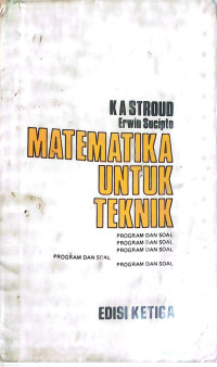 Image of Matematika Untuk Teknik ; Program Dan Soal-Soal