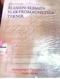 Elemen-elemen Elektromagnetika Teknik / Nanapaneni Narayana Rao