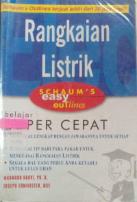 Image of Rangkaian Listrik ; Berdasarkan Schaum's Outline Teori & Soal-soal Rangkaian Listrik