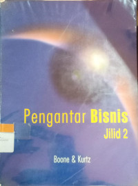 Image of Pengantar Bisnis/Louis E. Boone, David L. Kurtz