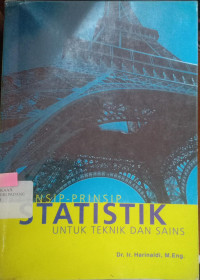 Prinsip-Prinsip Statistik Untuk Teknik dan Sains.