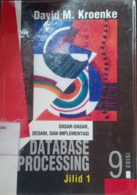 Image of Database Processing : Dasar-Dasar, Desain dan Implementasi.