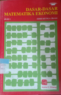 Image of Dasar-dasar Matematika Ekonomi