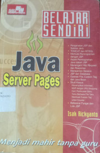 Belajar Sendiri Java Server Pages