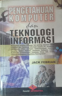 Pengetahuan Komputer  dan Teknologi Informasi