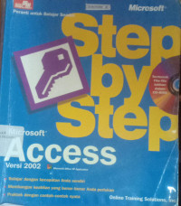 Microsoft Access Version 2002 Step By Step