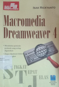 Macromedia Dreamweaver 4