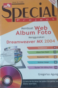 Image of Membuat Web Album Foto dengan Dremweaver MX 2004