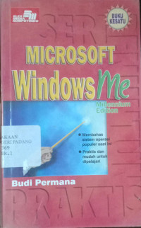 Seri Penuntun Praktis Microsoft Windows Me Buku ke Satu