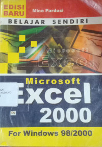 Image of Belajar Sendiri Microsoft Excel 2000