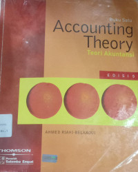 Accounting Theory = Tiori Akuntansi