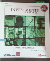 Investments Investasi / Bodie (et.al)